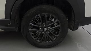 Used 2021 Maruti Suzuki XL6 [2019-2022] Alpha MT Petrol Petrol Manual tyres LEFT REAR TYRE RIM VIEW