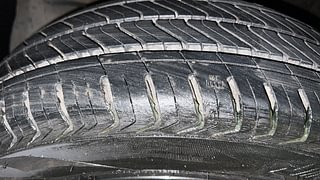 Used 2021 Maruti Suzuki XL6 [2019-2022] Alpha MT Petrol Petrol Manual tyres LEFT FRONT TYRE TREAD VIEW