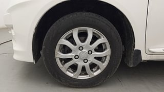 Used 2015 Honda Amaze [2013-2016] 1.2 VX AT i-VTEC Petrol Automatic tyres LEFT FRONT TYRE RIM VIEW