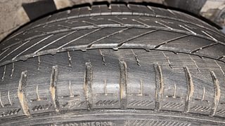 Used 2017 Hyundai Grand i10 [2017-2020] Sportz (O) AT 1.2 Kappa VTVT Petrol Automatic tyres LEFT REAR TYRE TREAD VIEW