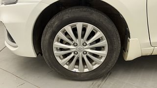 Used 2022 Maruti Suzuki Ciaz Zeta Petrol Petrol Manual tyres LEFT FRONT TYRE RIM VIEW