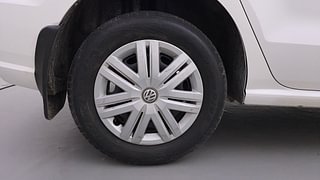 Used 2019 Volkswagen Ameo [2016-2020] 1.0 Trendline Petrol Petrol Manual tyres RIGHT REAR TYRE RIM VIEW
