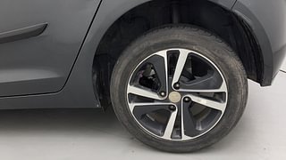 Used 2021 Tata Altroz XZ Plus 1.2 Petrol Manual tyres LEFT REAR TYRE RIM VIEW