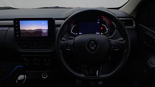 Used 2021 Renault Kiger RXZ 1.0 Turbo MT Dual Tone Petrol Manual interior STEERING VIEW