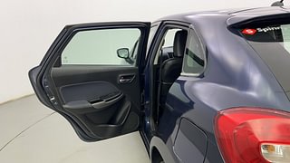 Used 2020 Toyota Glanza [2019-2022] V Petrol Manual interior LEFT REAR DOOR OPEN VIEW