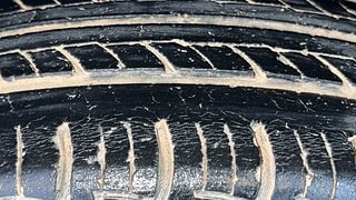 Used 2016 Maruti Suzuki Swift Dzire ZXI Petrol Manual tyres LEFT FRONT TYRE TREAD VIEW