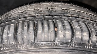 Used 2015 Hyundai Grand i10 [2013-2017] Magna 1.2 Kappa VTVT Petrol Manual tyres LEFT FRONT TYRE TREAD VIEW