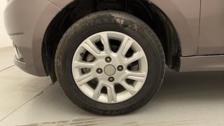 Used 2018 Tata Tiago [2016-2020] Revotron XZ Petrol Manual tyres LEFT FRONT TYRE RIM VIEW