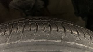 Used 2015 Maruti Suzuki Celerio VXI AMT Petrol Automatic tyres RIGHT FRONT TYRE TREAD VIEW