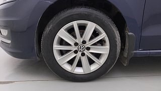 Used 2016 volkswagen Vento 1.2L Highline Petrol AT Petrol Automatic tyres LEFT FRONT TYRE RIM VIEW