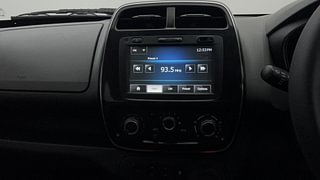 Used 2017 Renault Kwid [2015-2019] RXT Petrol Manual interior MUSIC SYSTEM & AC CONTROL VIEW