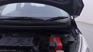 Used 2015 Hyundai Grand i10 [2013-2017] Magna 1.2 Kappa VTVT Petrol Manual engine ENGINE LEFT SIDE HINGE & APRON VIEW