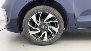 Used 2020 Toyota Glanza [2019-2022] V Petrol Manual tyres LEFT FRONT TYRE RIM VIEW