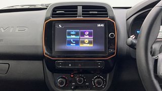 Used 2021 Renault Kwid CLIMBER 1.0 AMT Opt Petrol Automatic interior MUSIC SYSTEM & AC CONTROL VIEW