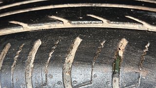 Used 2021 Ford EcoSport [2017-2021] Titanium 1.5L TDCi Diesel Manual tyres LEFT FRONT TYRE TREAD VIEW