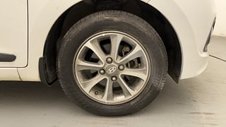 Used 2014 Hyundai Grand i10 Asta 1.2 Kappa VTVT (O) Petrol Manual tyres RIGHT FRONT TYRE RIM VIEW