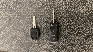 Used 2018 Volkswagen Ameo [2016-2020] Comfortline 1.5L (D) Diesel Manual extra CAR KEY VIEW