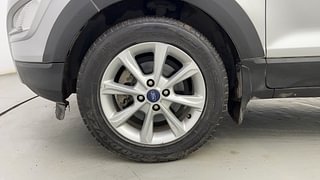 Used 2021 Ford EcoSport [2017-2021] Titanium 1.5L TDCi Diesel Manual tyres LEFT FRONT TYRE RIM VIEW