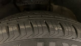 Used 2018 Volkswagen Ameo [2016-2020] Comfortline 1.5L (D) Diesel Manual tyres LEFT FRONT TYRE TREAD VIEW