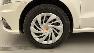 Used 2018 Volkswagen Ameo [2016-2020] Comfortline 1.5L (D) Diesel Manual tyres LEFT FRONT TYRE RIM VIEW