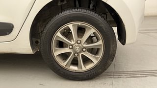 Used 2014 Hyundai Grand i10 Asta 1.2 Kappa VTVT (O) Petrol Manual tyres LEFT REAR TYRE RIM VIEW