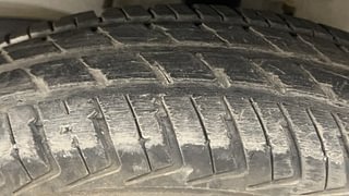 Used 2023 Maruti Suzuki Alto K10 VXI S-CNG Petrol+cng Manual tyres LEFT FRONT TYRE TREAD VIEW