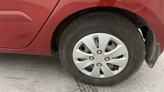 Used 2011 Hyundai i10 Sportz 1.2 Kappa2 Petrol Manual tyres LEFT REAR TYRE RIM VIEW
