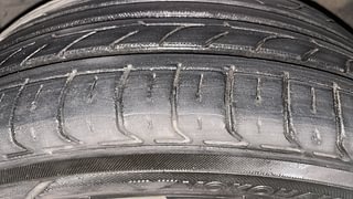 Used 2017 Honda City [2017-2020] ZX CVT Petrol Automatic tyres LEFT FRONT TYRE TREAD VIEW