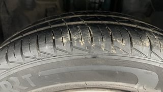 Used 2021 Renault Kwid CLIMBER 1.0 AMT Opt Petrol Automatic tyres LEFT FRONT TYRE TREAD VIEW