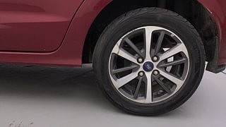 Used 2021 Ford Figo [2019-2021] Titanium Diesel Diesel Manual tyres LEFT REAR TYRE RIM VIEW