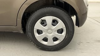 Used 2014 Maruti Suzuki Ritz [2012-2017] Vxi Petrol Manual tyres LEFT REAR TYRE RIM VIEW