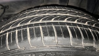 Used 2023 Tata Tiago Revotron XZ Plus Petrol Manual tyres LEFT REAR TYRE TREAD VIEW