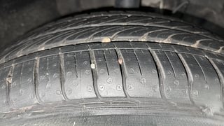 Used 2023 Tata Tiago Revotron XZ Plus Petrol Manual tyres RIGHT FRONT TYRE TREAD VIEW