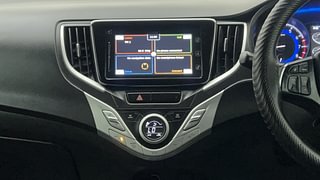 Used 2016 Maruti Suzuki Baleno [2015-2019] Alpha Petrol Petrol Manual interior MUSIC SYSTEM & AC CONTROL VIEW