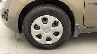 Used 2014 Maruti Suzuki Ritz [2012-2017] Vxi Petrol Manual tyres LEFT FRONT TYRE RIM VIEW