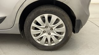 Used 2016 Maruti Suzuki Baleno [2015-2019] Alpha Petrol Petrol Manual tyres LEFT REAR TYRE RIM VIEW
