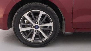 Used 2021 Ford Figo [2019-2021] Titanium Diesel Diesel Manual tyres LEFT FRONT TYRE RIM VIEW