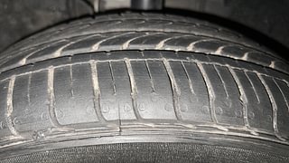 Used 2023 Tata Tiago Revotron XZ Plus Petrol Manual tyres LEFT FRONT TYRE TREAD VIEW