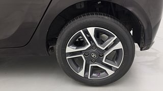 Used 2023 Tata Tiago Revotron XZ Plus Petrol Manual tyres LEFT REAR TYRE RIM VIEW