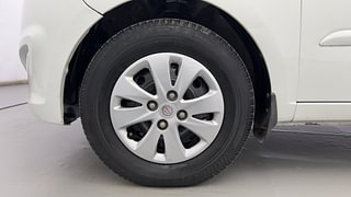 Used 2012 Hyundai i10 [2010-2016] Era Petrol Petrol Manual tyres LEFT FRONT TYRE RIM VIEW