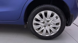 Used 2016 Maruti Suzuki Baleno [2015-2019] Alpha Petrol Petrol Manual tyres LEFT REAR TYRE RIM VIEW