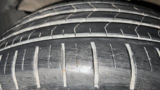 Used 2022 Maruti Suzuki Baleno Alpha Petrol Petrol Manual tyres LEFT FRONT TYRE TREAD VIEW