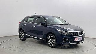 Used 2022 Maruti Suzuki Baleno Alpha Petrol Petrol Manual exterior RIGHT FRONT CORNER VIEW