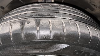 Used 2016 Maruti Suzuki Baleno [2015-2019] Alpha Petrol Petrol Manual tyres LEFT FRONT TYRE TREAD VIEW