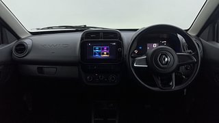 Used 2021 Renault Kwid 1.0L RXT(O) AMT Petrol Automatic interior DASHBOARD VIEW