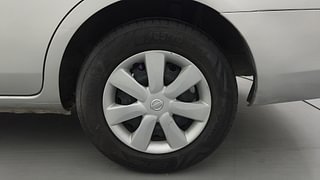 Used 2014 Nissan Sunny [2011-2014] XL Petrol Manual tyres LEFT REAR TYRE RIM VIEW