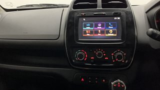 Used 2018 Renault Kwid [2015-2019] 1.0 RXT AMT Petrol Automatic interior MUSIC SYSTEM & AC CONTROL VIEW