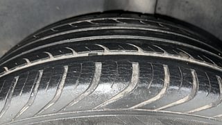 Used 2015 Volkswagen Polo [2015-2019] Comfortline 1.2L (P) Petrol Manual tyres LEFT REAR TYRE TREAD VIEW