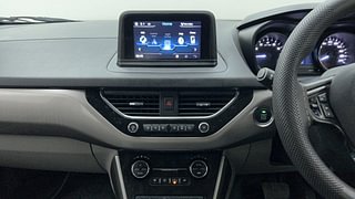 Used 2019 Tata Nexon [2017-2020] XZA Plus Dual Tone Roof AMT Petrol Petrol Automatic interior MUSIC SYSTEM & AC CONTROL VIEW