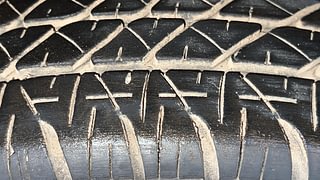 Used 2015 Maruti Suzuki Swift Dzire VXI Petrol Manual tyres LEFT FRONT TYRE TREAD VIEW